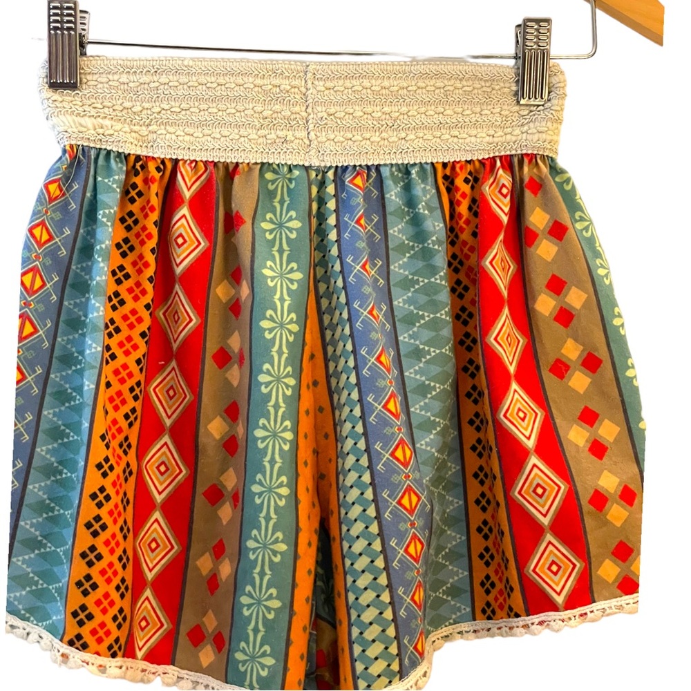 Love U Dear, Multi Colored, Stripe Pattern Shorts… - image 2